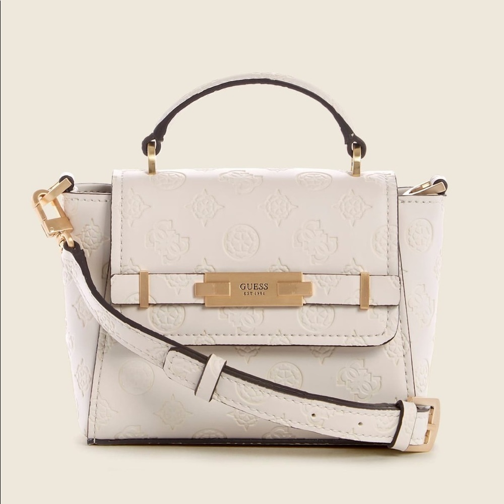 New GUESS Mini Top Handle Crossbody